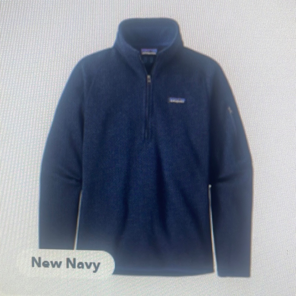 Women’s Patagonia better sweater 1/4 zip fleece